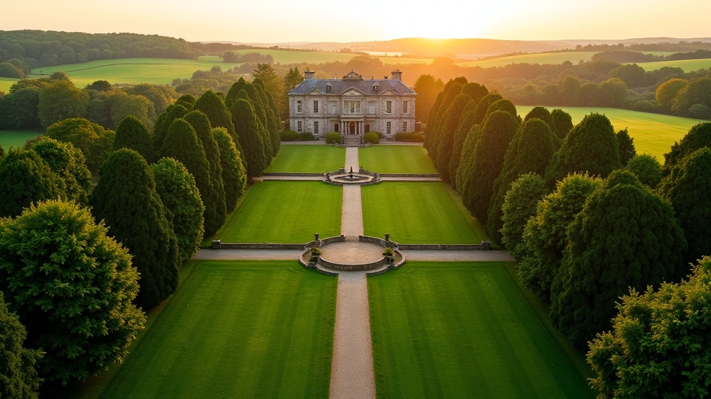 Heritage garden landscape