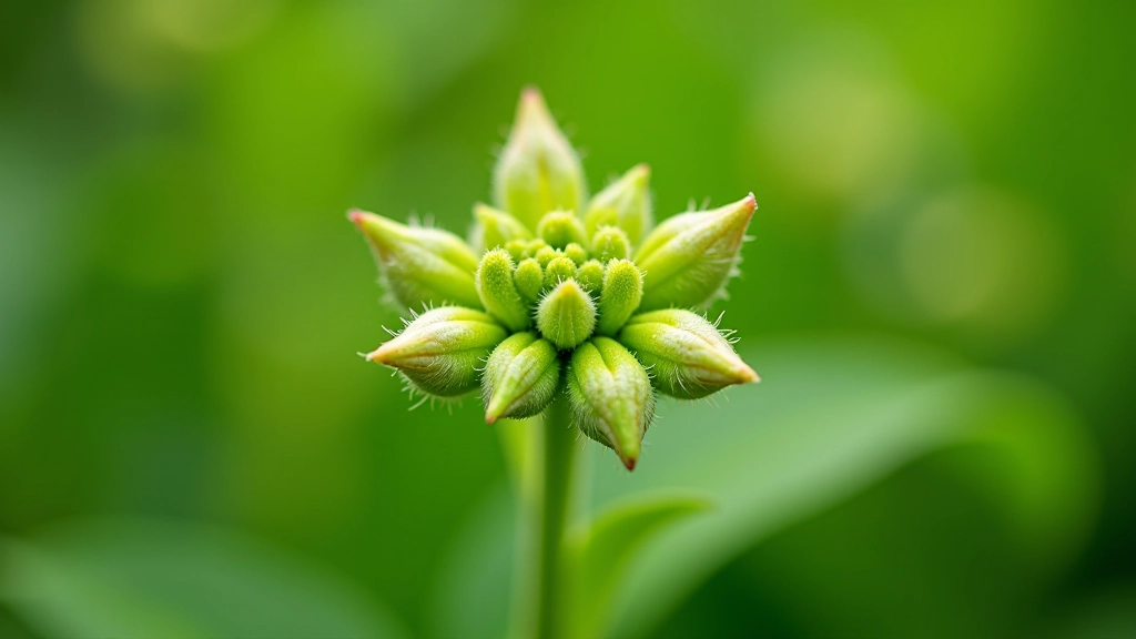 Close-up of heritage plant species in Irish estate garden